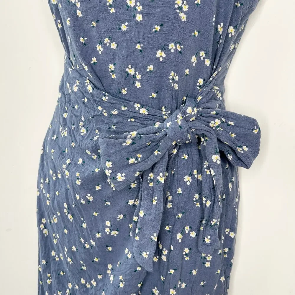 MAJORELLE Dress Womens Size Medium Floral Linen Summer Feminine Soft Girl Date - Picture 5 of 10